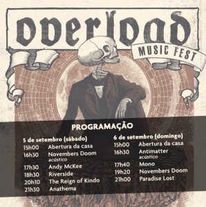 Overload Music Fest confirma meet & greet gratuito com 6 atrações do evento