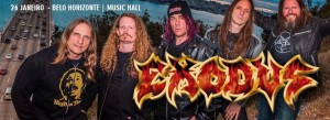 Exodus: show da banda confirmado em Belo Horizonte!