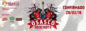 Osasco confirma OSASCO ROCK FEST II e concurso de novos talentos