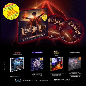 Last in Line: Heavy Crown já disponível no Brasil em edição limitada luxuosa