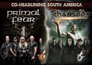 Primal Fear e Luca Turilli’s Rhapsody anunciam oficialmente apresentação em SP