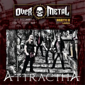 Attractha: será atração no evento solidário Over Metal Party II