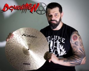 Demolition: Wagner Oliveira se torna o mais novo endorser da Agean Cymbals no Brasil