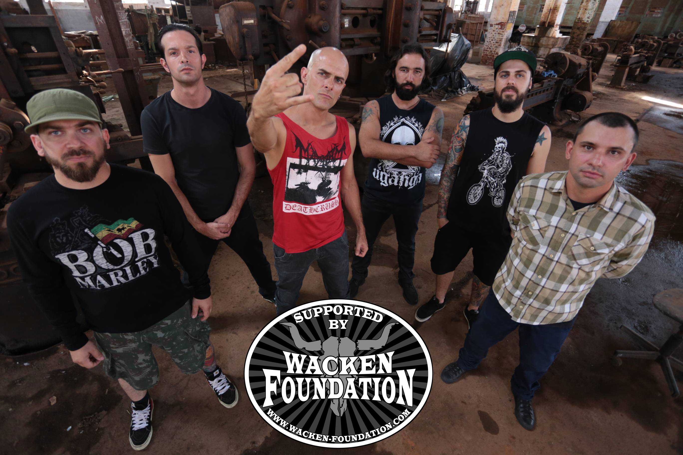 Com patrocínio do Wacken Foundation, Uganga inicia gravações de novo álbum, “Servus”