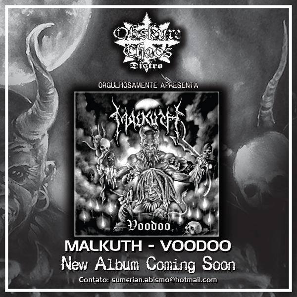 Malkuth: Em teaser, banda apresenta capa e trechos do novo álbum “Voodoo”