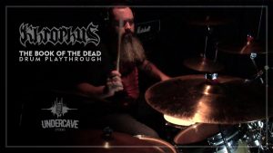 Khrophus: Carlos Fernandes executando a música “The Book Of The Dead”, assista agora!