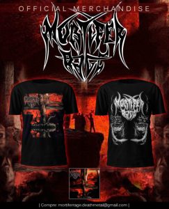 Mortifer Rage: Novas camisetas disponíveis para venda!