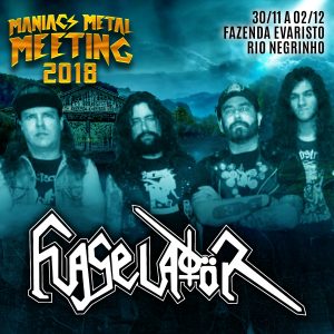 Flageladör: Maniacs Metal Meeting 2018 confirma a banda como uma das atrações, confira!