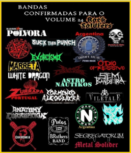 Rock Soldiers: liberado novo teaser da coletânea com bandas participantes