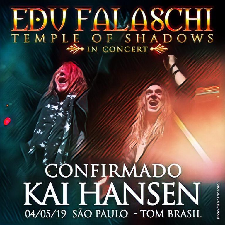 Edu Falaschi confirma Kai Hansen em show de gravação do DVD em São Paulo