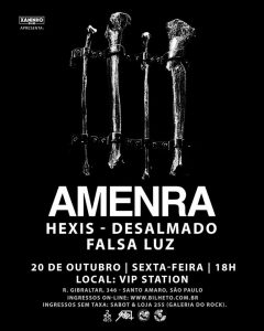 Amenra e Hexis em SP