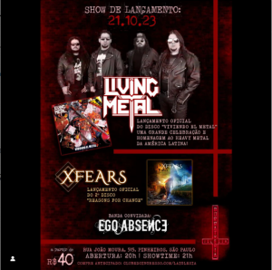 LIVNG METAL SHOW DE LANCAMENTO
