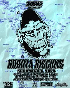 Gorilla Biscuits Flyer