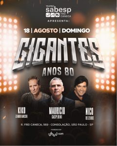 Gigantes Anos 80 flyer