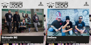 Semana do Rock Gritando HC e DeCore