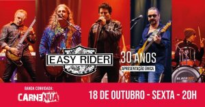 Easy Rider se reúne novamente para apresentação única em BH. Saiba detalhes!