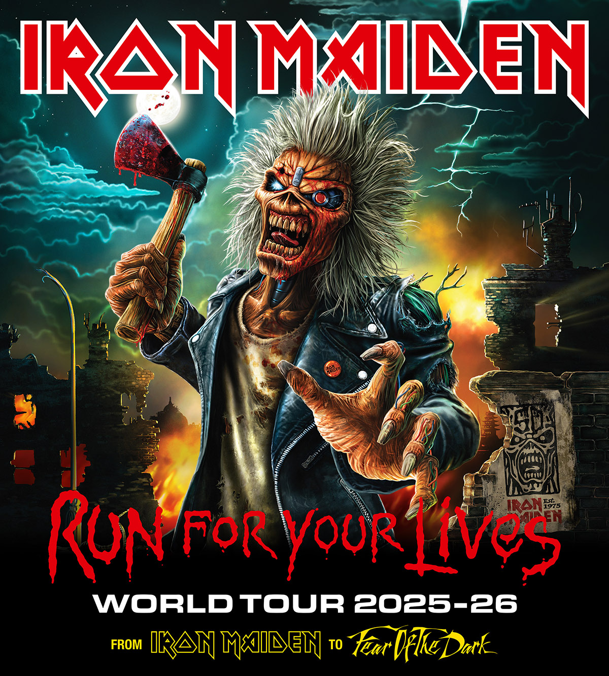 Iron Maiden Run for Your Live