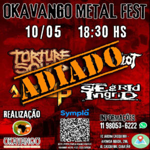 Okavango Metal Fest flyer
