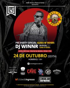 Flyer - Guns n Roses Pre Party