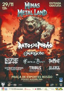 Chega em Pouso Alegre o Minas Metal Land, festival que celebra o metal em Minas Gerais