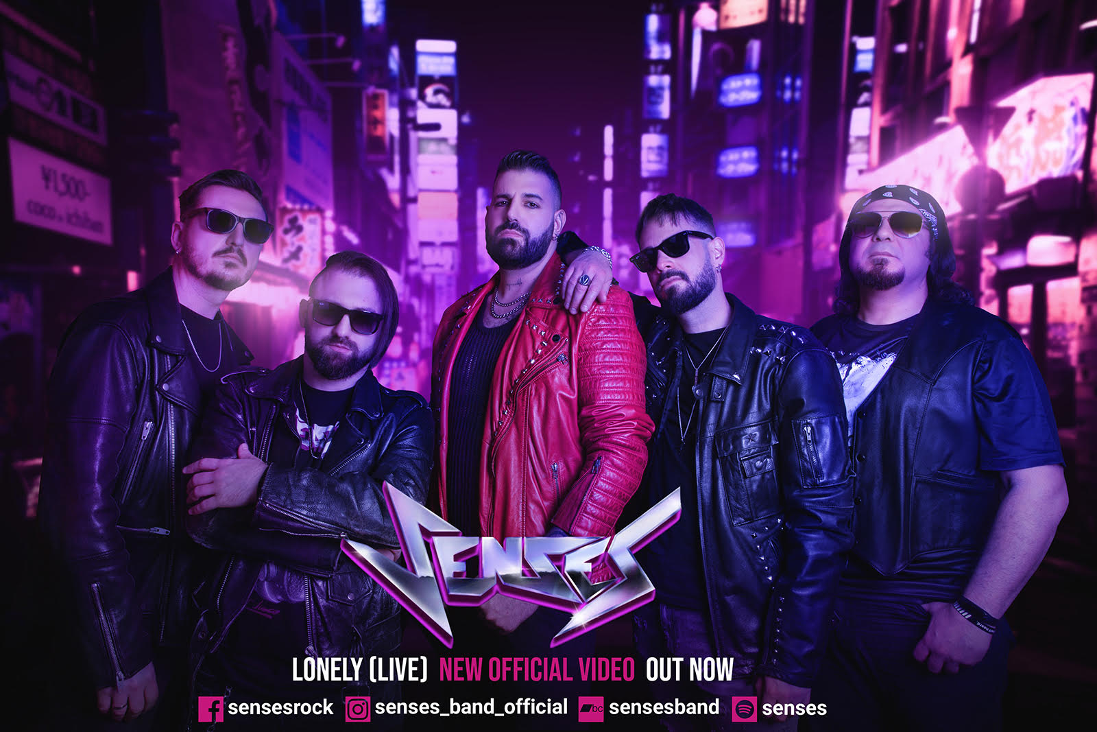 Senses apresenta o novo vídeo oficial do single “Lonely (ao vivo)”