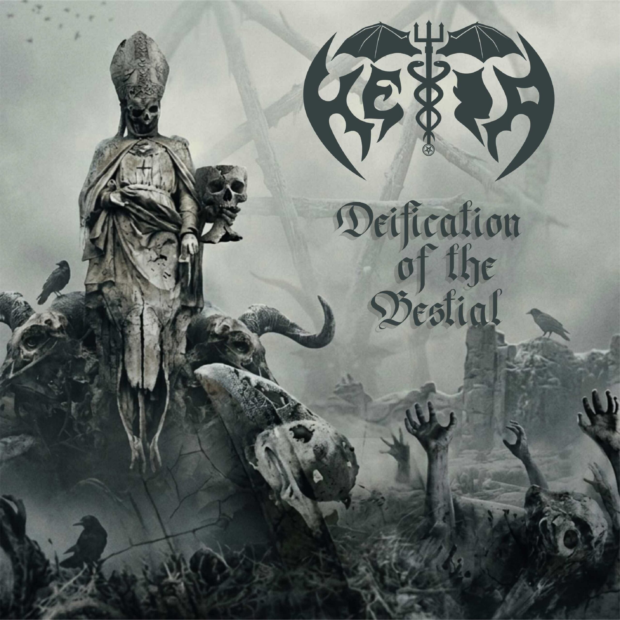 Héia lança lyric vídeo para “Deification Of The Bestial”, single do vindouro split