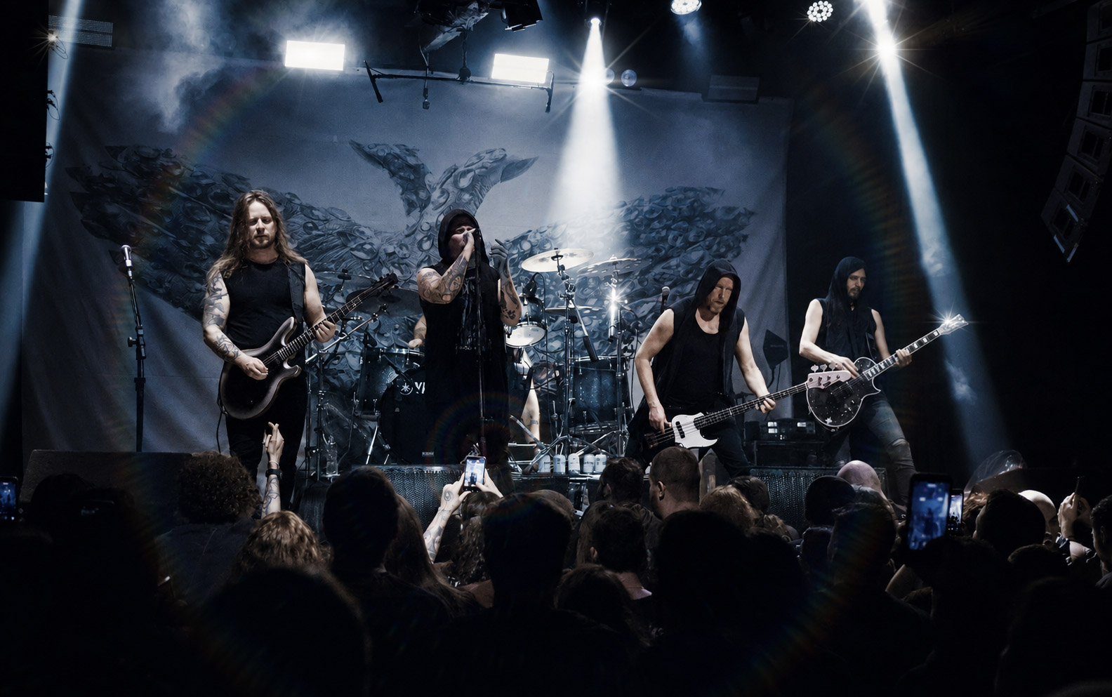 Swallow The Sun retorna a São Paulo e exibe sua excelente transformação sonora no palco do Hangar 110
