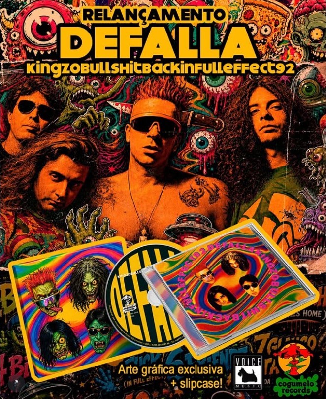 Relançado “Kingzobullshitbackinfullefect92”, disco inovador do DeFalla pela sua fusão de estilos distintos