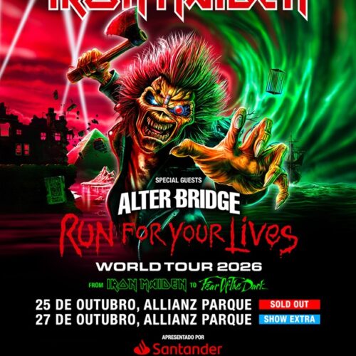 Iron Maiden em SP – 25/10 e 27/10