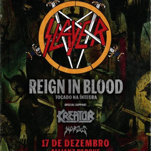 Slayer em SP – 17/12